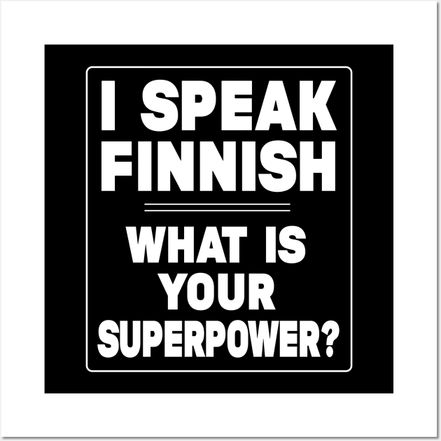 What is your superpower? Wall Art by Perkele Shop